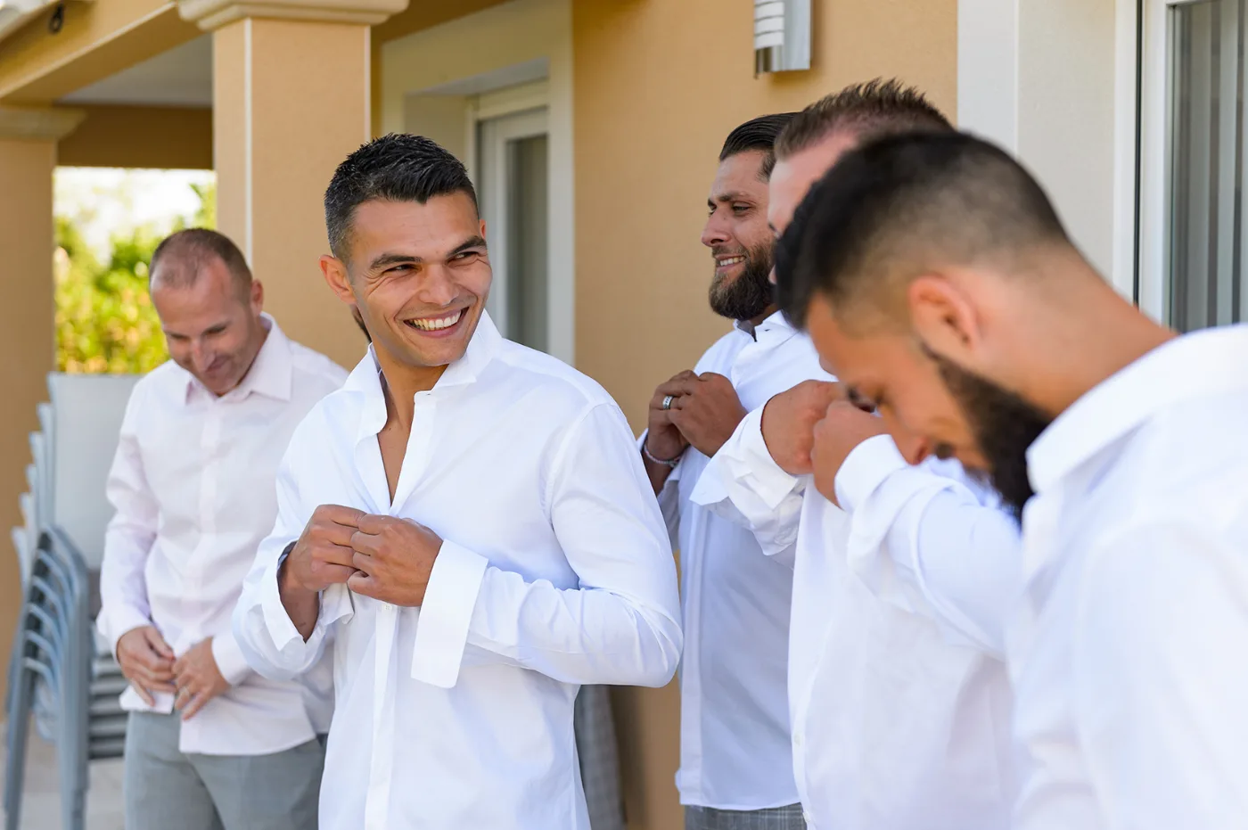 Préparatifs du mariage de Stéphanie et Roman