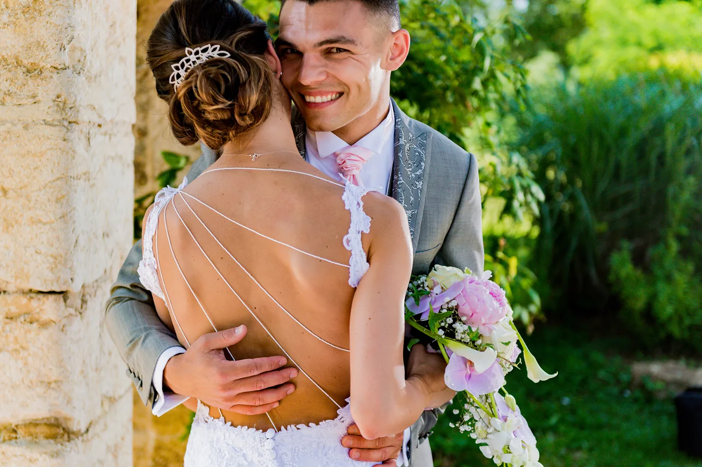 Stéphanie et Roman, premiers portraits de mariés