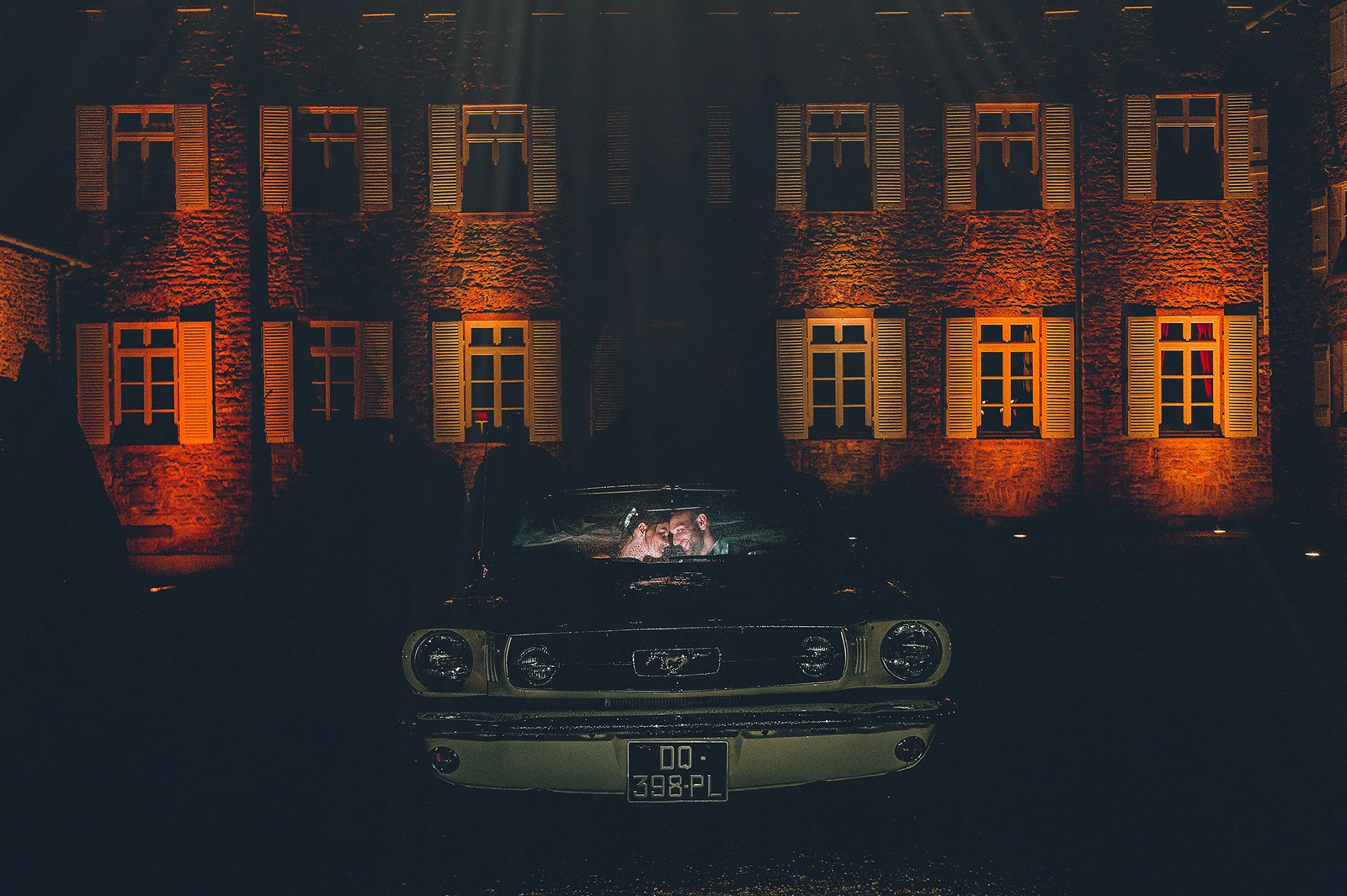 Château de Chasselas : fin de soirée