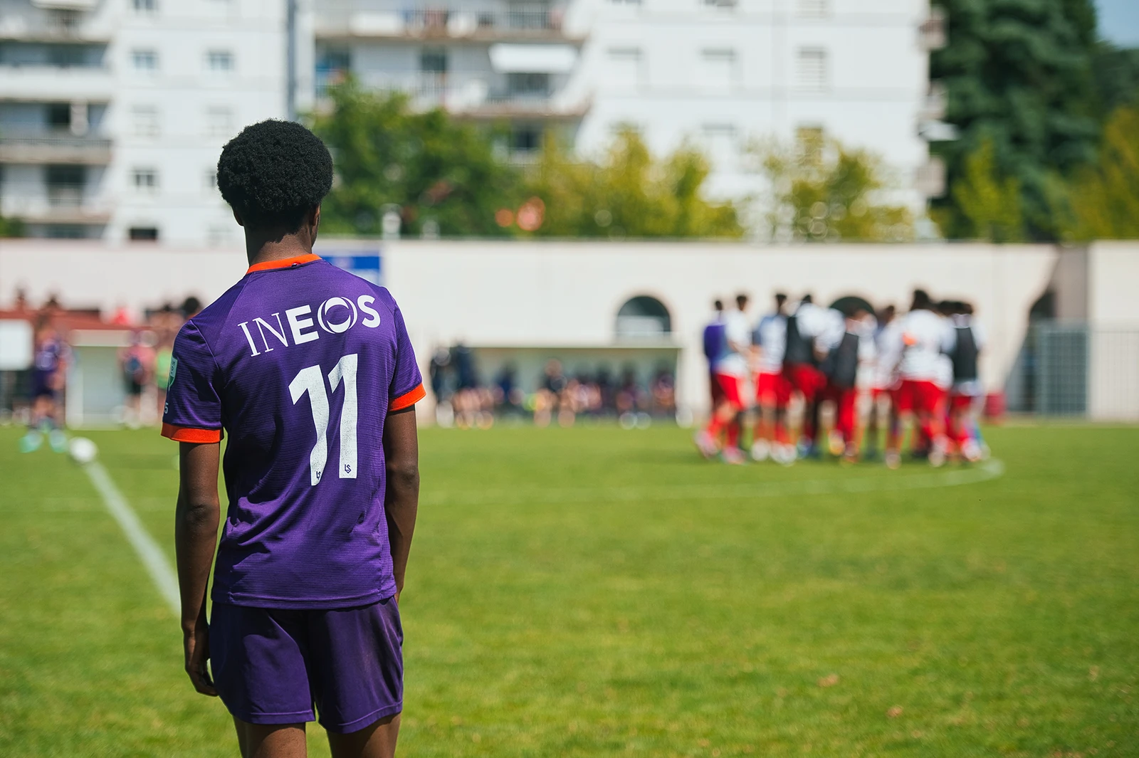 FC Lyon en match, reportage football