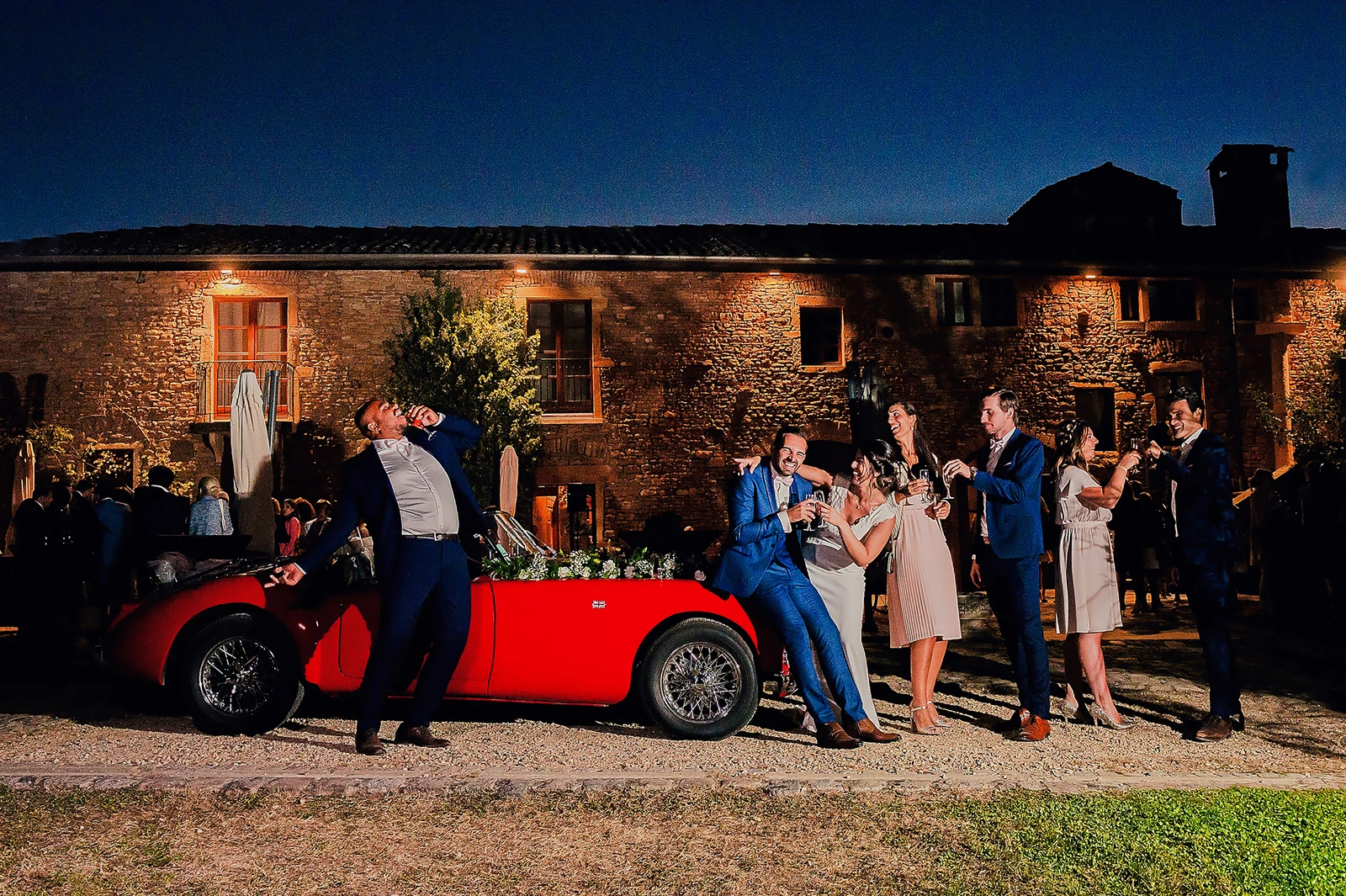 Domaine de la Ruisselière : dîner et discours