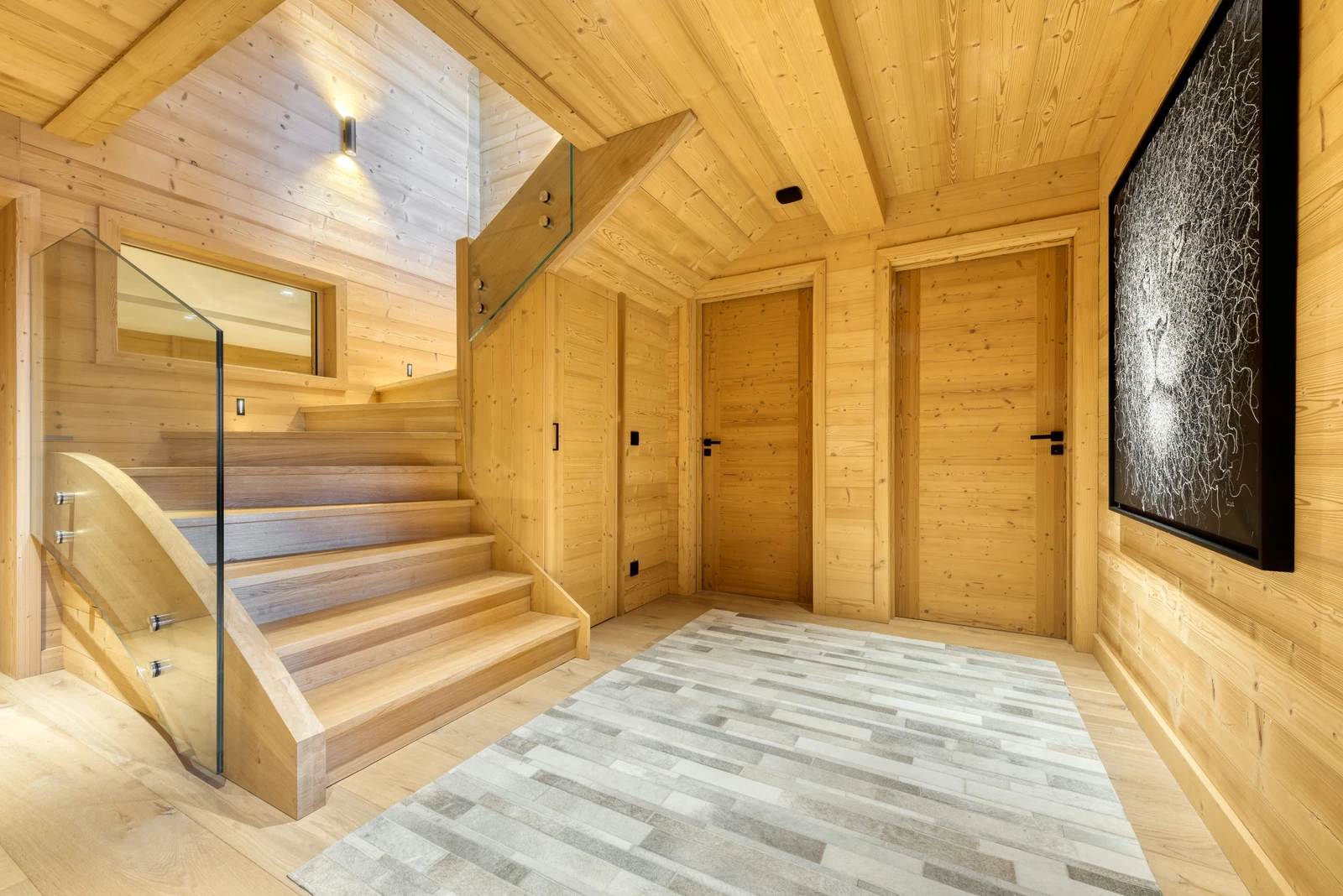 Chalet Arkland à Megève, photographie d'architecture par Miloud Bouhidel