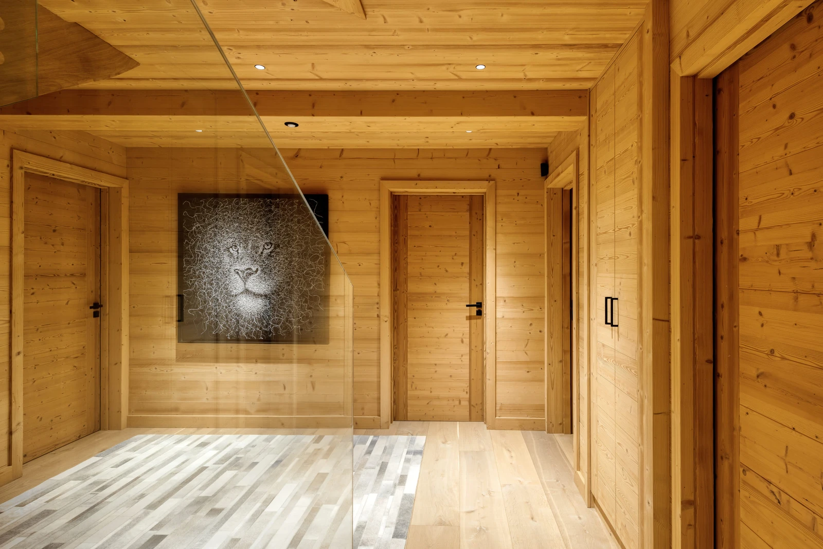 Chalet Arkland à Megève, photographie d'architecture par Miloud Bouhidel