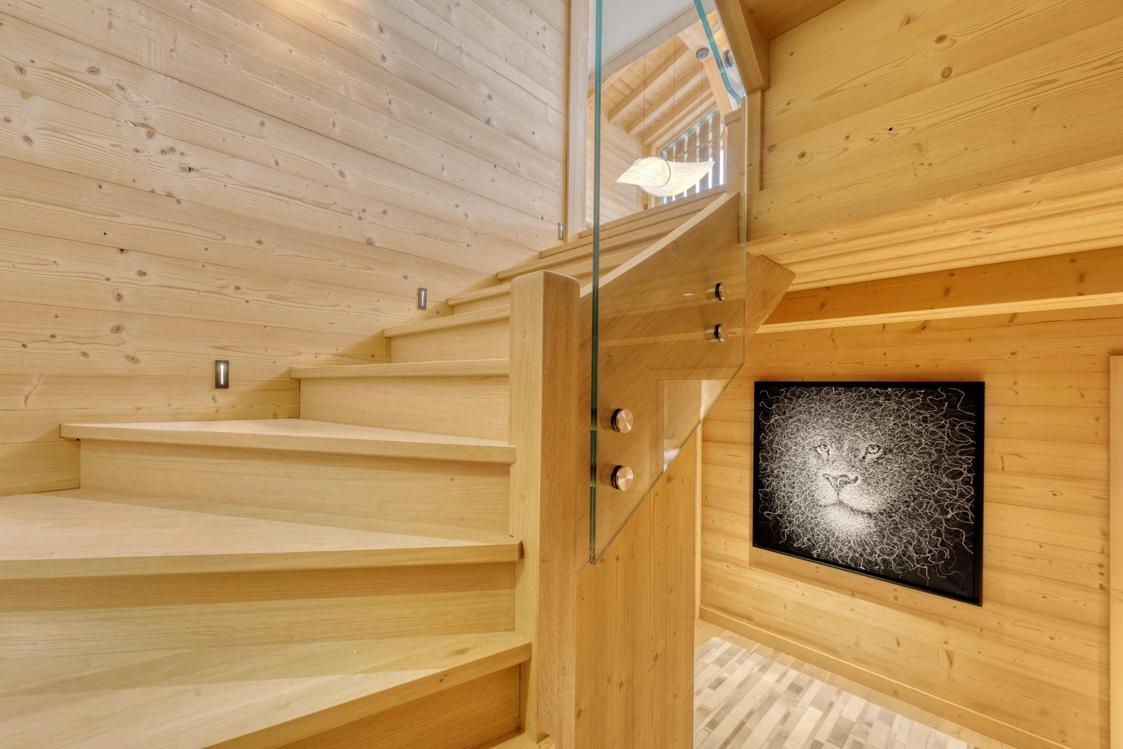 Chalet Arkland à Megève, photographie d'architecture par Miloud Bouhidel