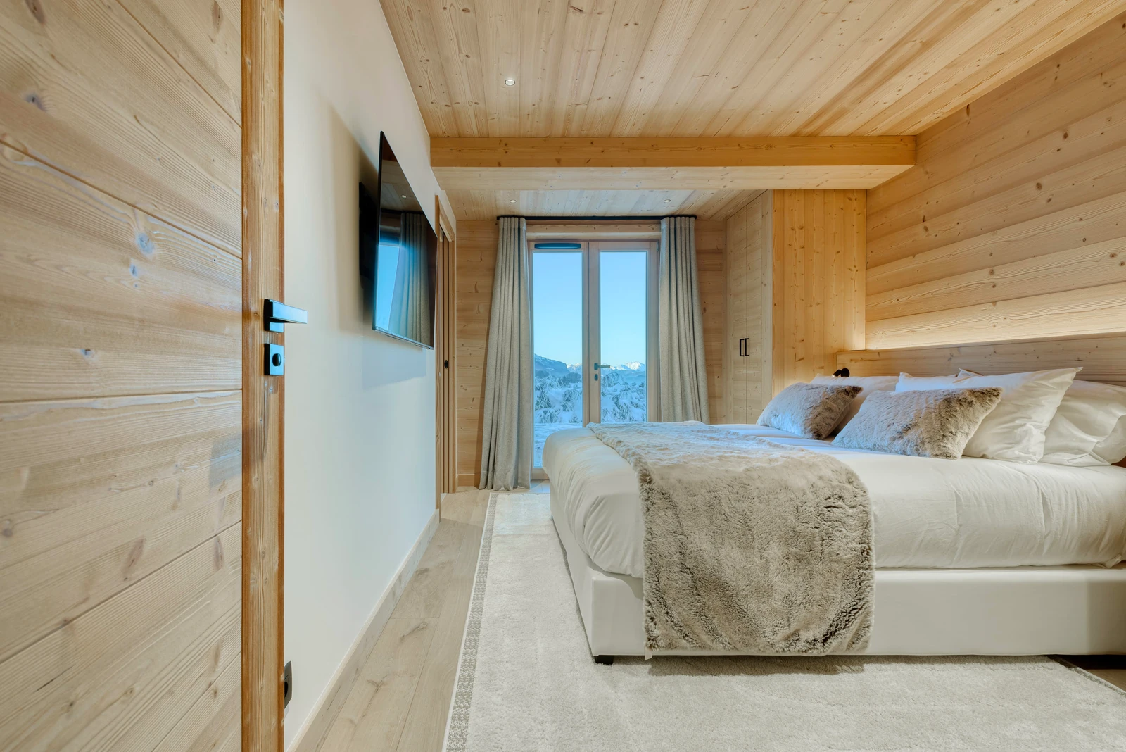Chalet Arkland à Megève, photographie d'architecture par Miloud Bouhidel