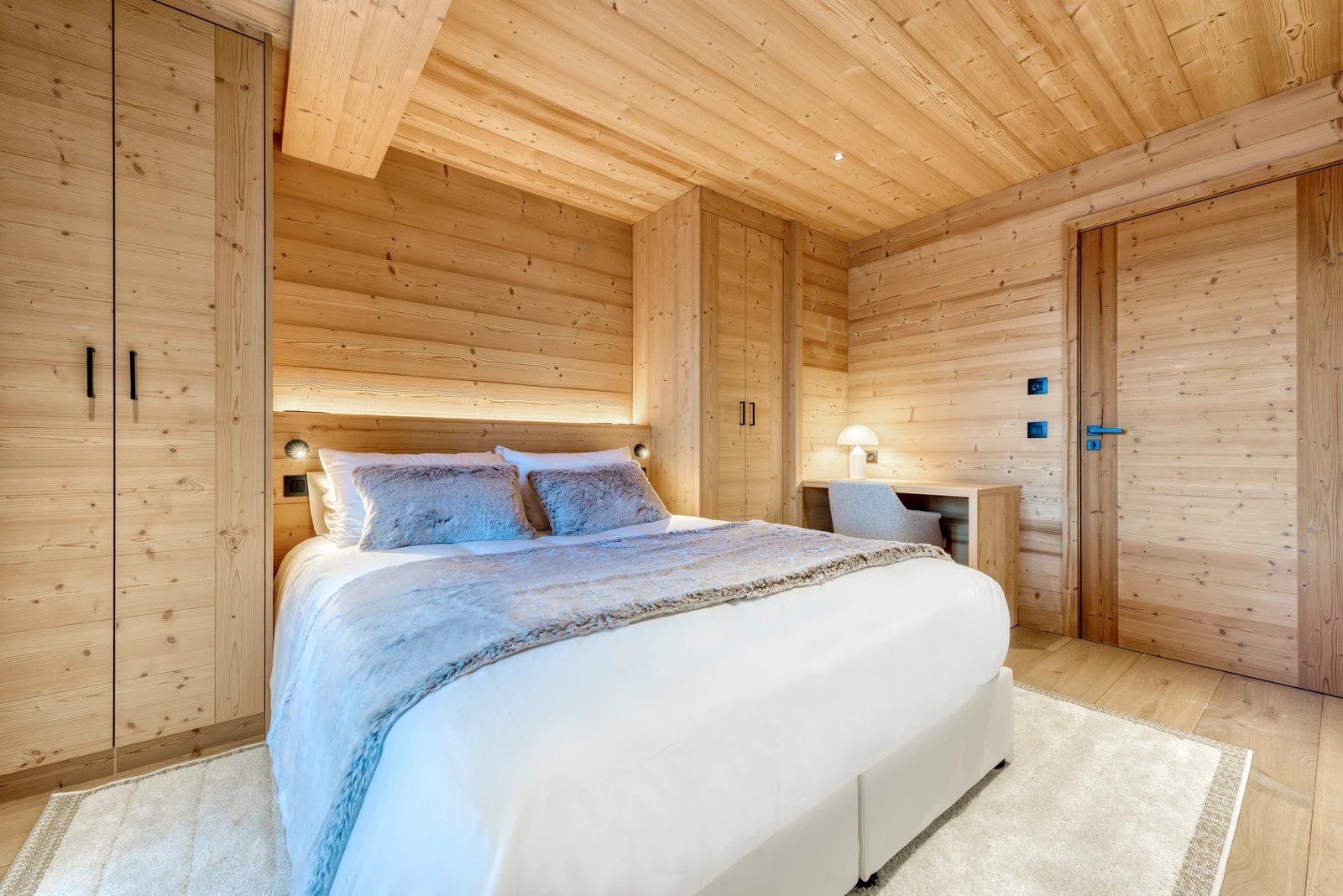 Chalet Arkland à Megève, photographie d'architecture par Miloud Bouhidel