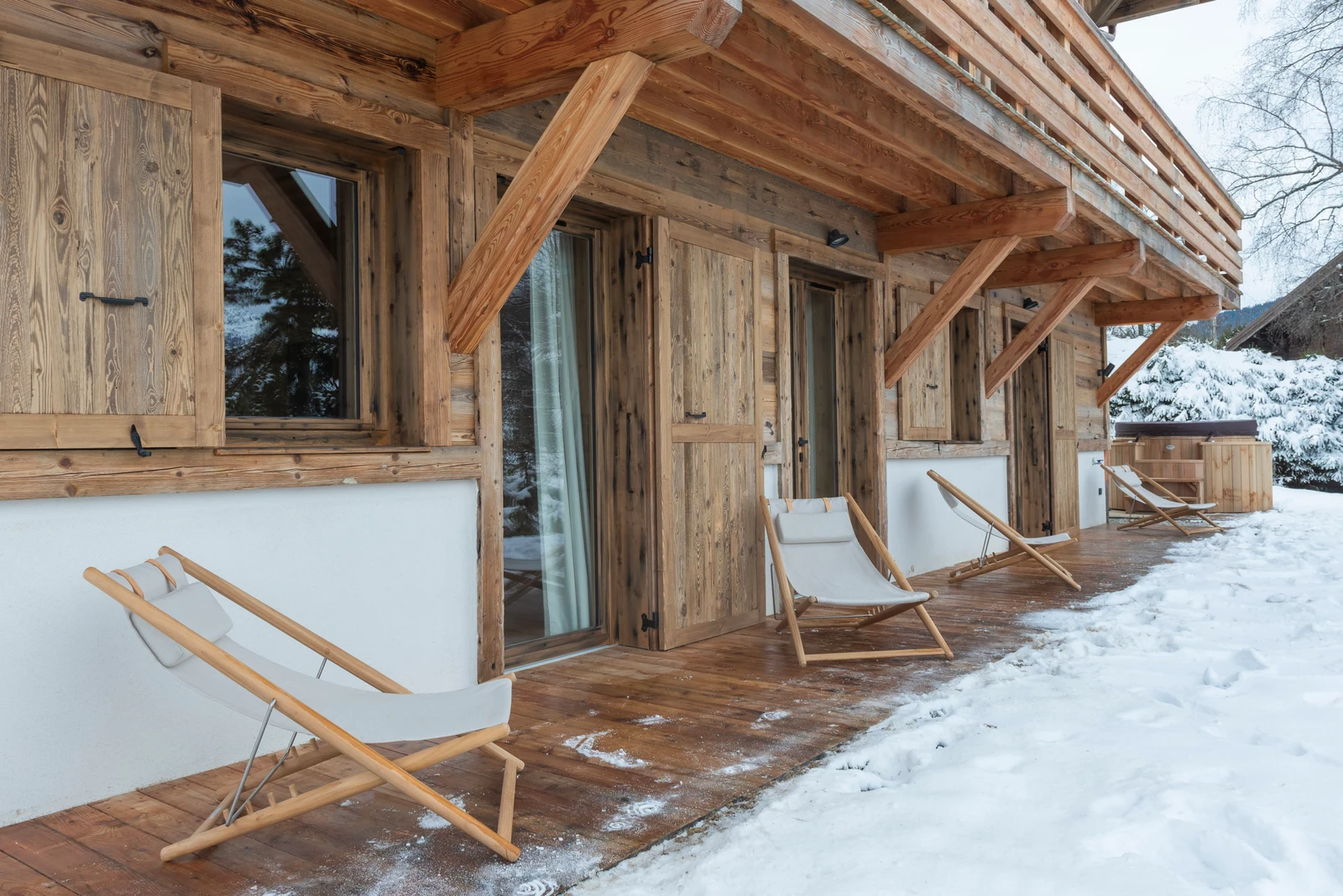 Chalet Arkland à Megève, photographie d'architecture par Miloud Bouhidel