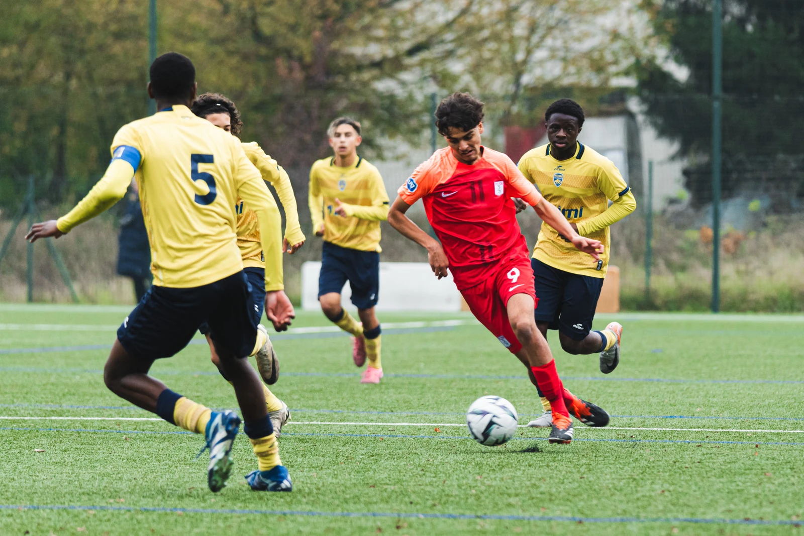 FC Lyon - FC Sochaux, reportage sportif