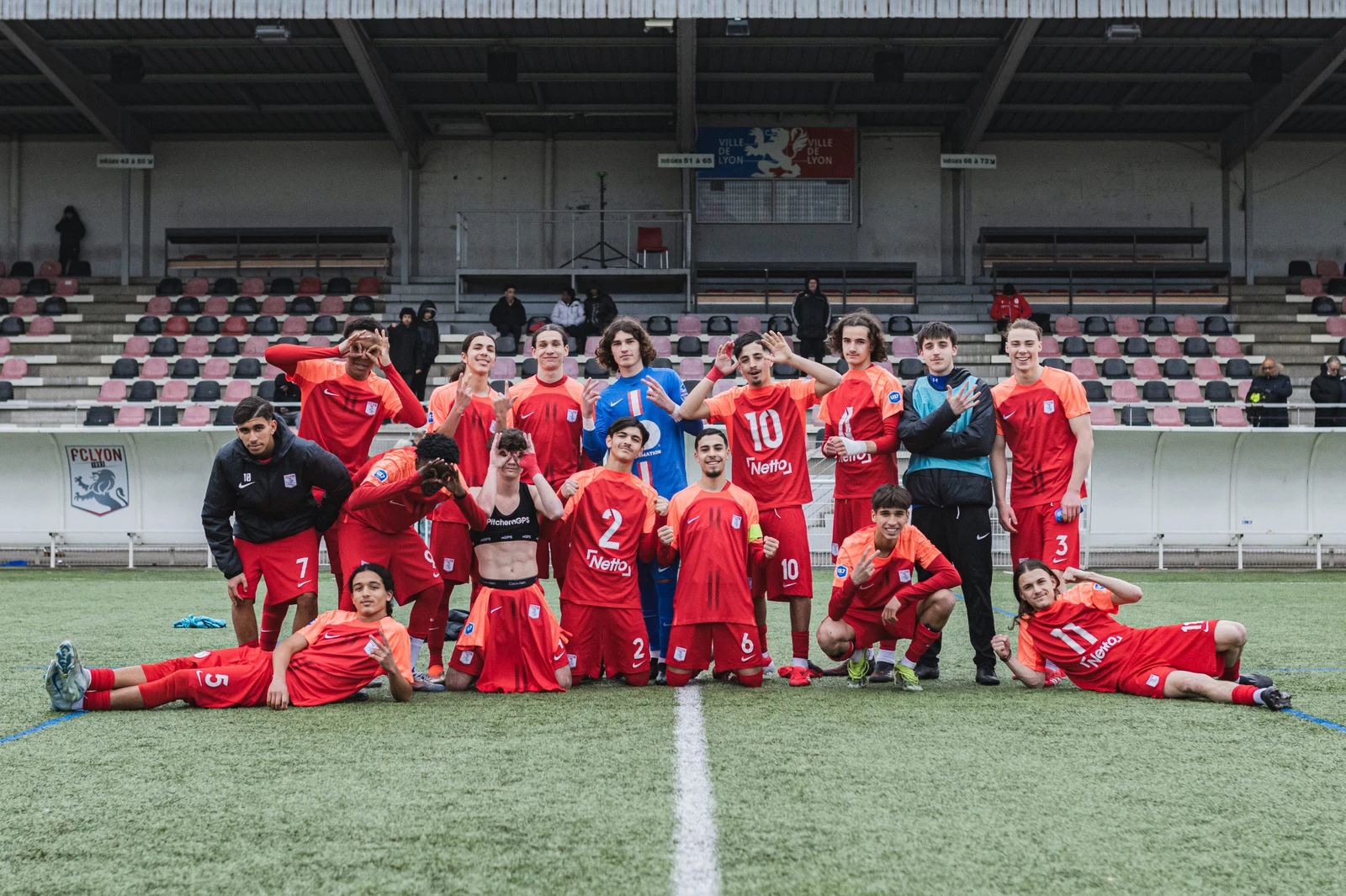 FC Lyon - Colmar (U17), galerie privée sécurisée