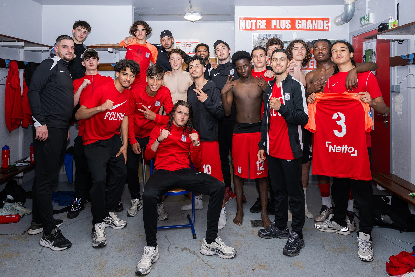 FC Lyon - FC Metz (U17), galerie privée sécurisée